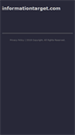 Mobile Screenshot of informationtarget.com